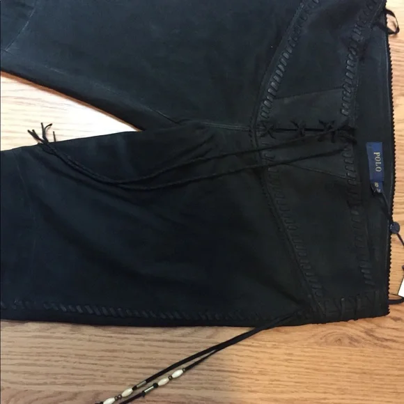 Ralph Lauren Suede Pants - Genuine - Picture 1 of 9